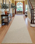 DEXI Hallway Runner Rug 2'4"x12', Non Slip Rubber Backed Runners Carpet by DEXI
