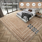 Fluffy 4x6 Area Rugs for Living Room Bedroom: Ultra Soft Shag Rug Non-Slip - Image 9