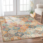 Lahome Moroccan 6x9 Rugs for Living Room, Soft Washable 6x9 Area Rug for Bedroom by Lahome