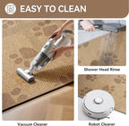 YDKGL Non-Slip Kitchen Mats for Floor, Soft Woven Linen Embroidery Kitchen - Image 6