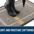OLANLY Front Door Mat Indoor Outdoor Entrance, Waterproof All-Season, - Image 4
