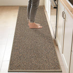 BEQHAUSE Kitchen Runner Rugs 24"x84", Non-Slip Kitchen Mats by BEQHAUSE