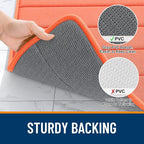 OLANLY Memory Foam Bath Mat 30x20, Super Soft Absorbent Bathroom Rugs, Quick Dry - Image 7
