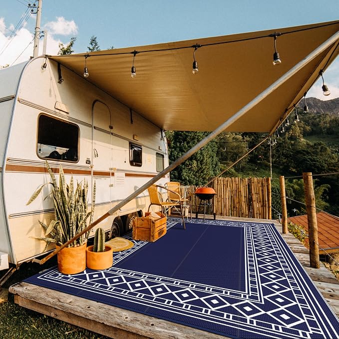 GENIMO Outdoor Rug Waterproof Area 10'x14' - Image 2