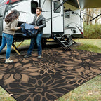 GENIMO Outdoor Rug Waterproof for Patio Decor, Large Area Rugs Mats for RV - Image 4