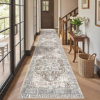 Tortania Area Rug 3x14 Runner Rugs - Image 2
