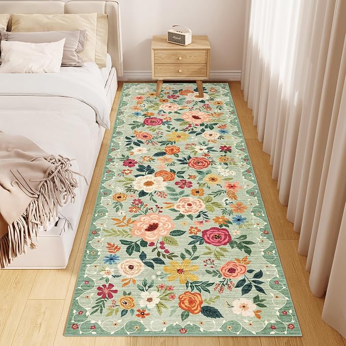 DUKINO 2.6x8 Kitchen Runner Rug - Image 8