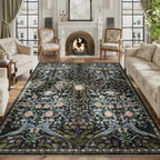 AMTOVO 8x10 Washable Area Rugs for Living Room, Non-Slip&Non-Shedding Large by AMTOVO