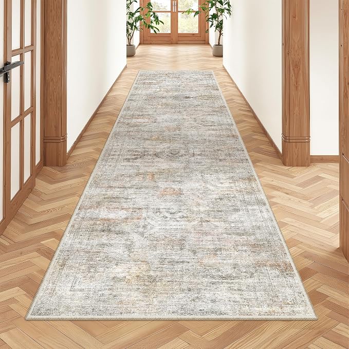 Rug Runners for Hallways Non Slip by Restydon