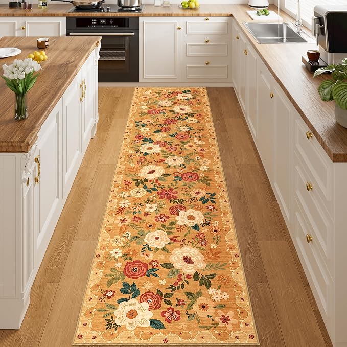 DUKINO 2x8 Runner Rug for Hallway, Washable Kitchen Runner Rug - Image 7