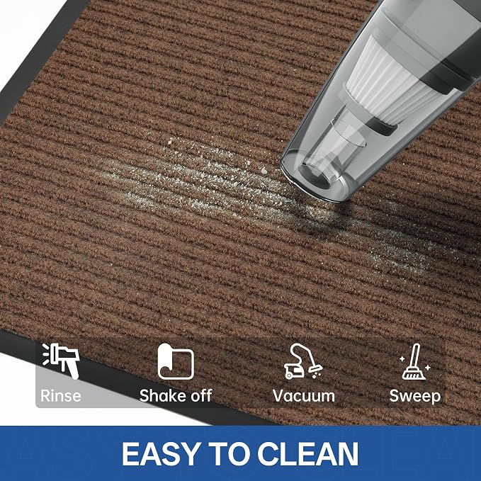 Front Door Mat, Commercial Welcome Mats, Stain and Fade Resistant, Durable - Image 5