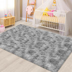 5x8 Ft Light Grey Large Area Rugs - Image 9