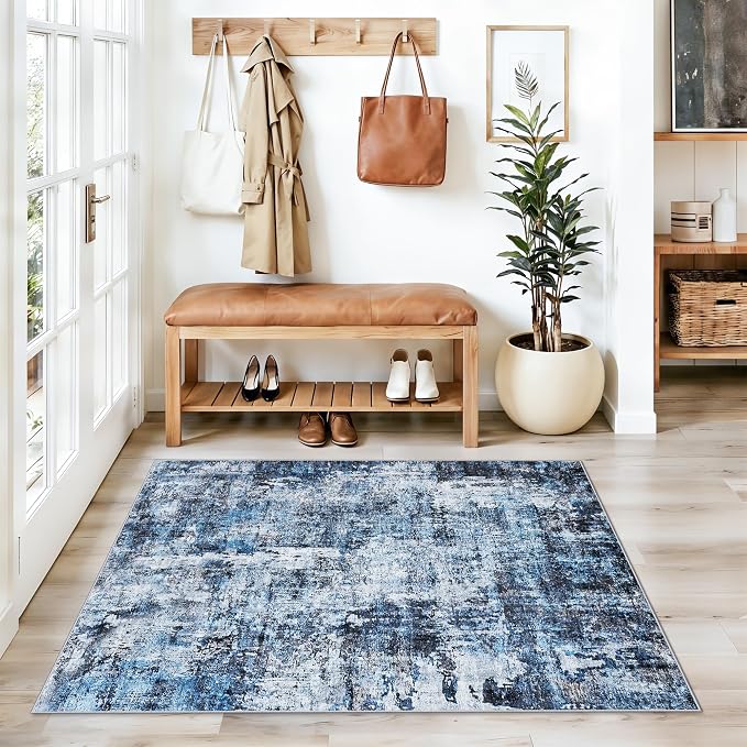 3x4 Washable Entryway Area Rug - Image 4