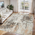 6x9 Area Rugs for Living Room Rug Washable: Abstract Rug for Dining Room by Aelenmu