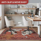 48"x72" Office Chair Mat for Hardwood Tile Floor, Under Desk Carpet Protector - Image 4