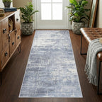 2x6 Non-Slip Entryway Area Rugs: Washable Stain Resistant Kitchen Carpet Low - Image 5