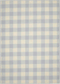Garland Rug Country Living – Checkered Buffalo Plaid Design, Non-Slip Rubberback by Garland+Rug