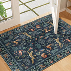 DUKINO 2x3 Rug, Washable Animal Rugs by DUKINO