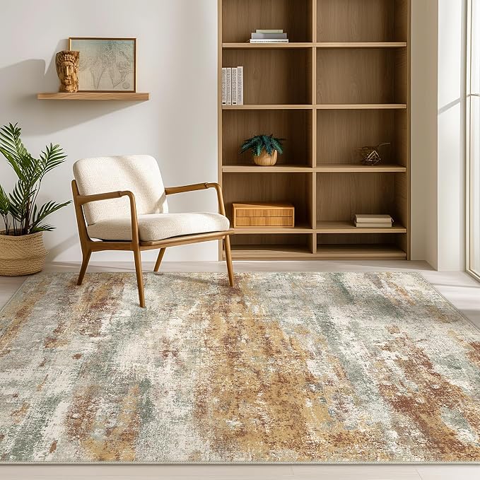 BEIMO Area Rugs 5x7 for Living Room Bedroom, Modern Abstract Machine Washable - Image 4