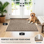 PURRUGS Dirt Trapping Door Mat 32" x 47", Non-Slip Machine Washable Entry Rug - Image 8