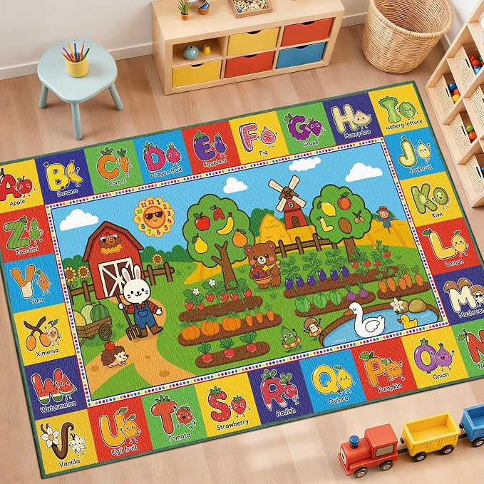 Upgrade Ultra Non Slip ABC Rugs - Image 4