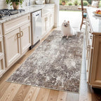 4x6 Washable Kitchen Rug –Non-Slip Small Area Rug by BYYVOORugsforYourHome