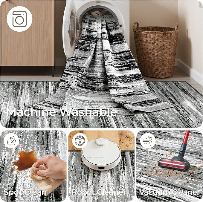 Kitchen Runner Rugs Non Skid Washable - Image 8