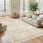 Soalmost 6x9 Area Rug for Living Room Washable 6x9 Rug Non-Slip Modern Rugs for - Image 2