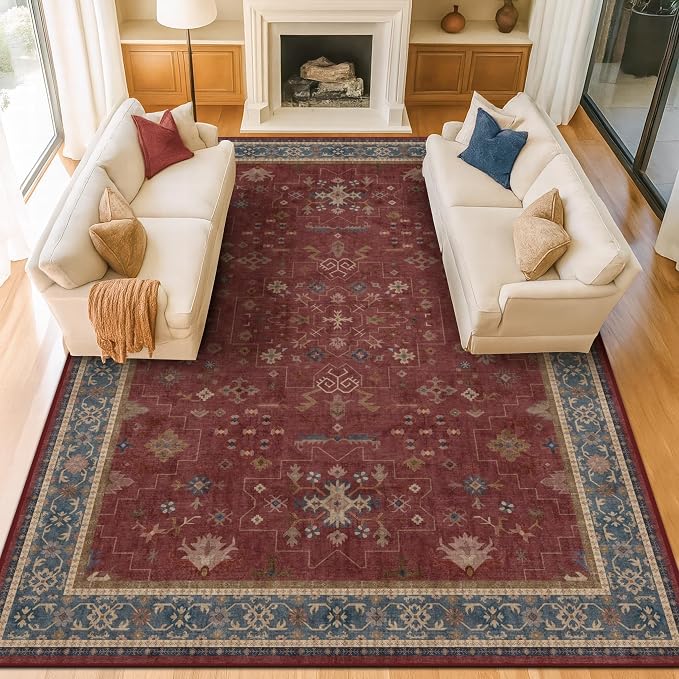 Hazo Haus Oriental 8x12 Large Area Rugs - Image 8