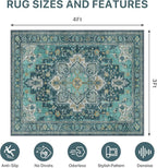 36"x48" Office Chair Mat for Hardwood Tile Floor, Under Desk Carpet Protector - Image 9