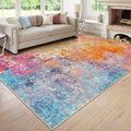Lahome Modern Abstract Area Rugs 9x12 Living Room Rug Non Slip, Washable by Lahome