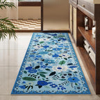 Rugcomf Runner Rug for Hallways Kitchen Rug Non Slip 2'6''x8' Washable Runner - Image 7