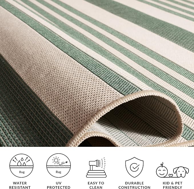SAFAVIEH Washable Rug Outdoor Courtyard Collection - Image 6