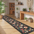 DUKINO 2x12 Washable Runner Rug, Ultra Soft Floral Runner Rug - Image 5