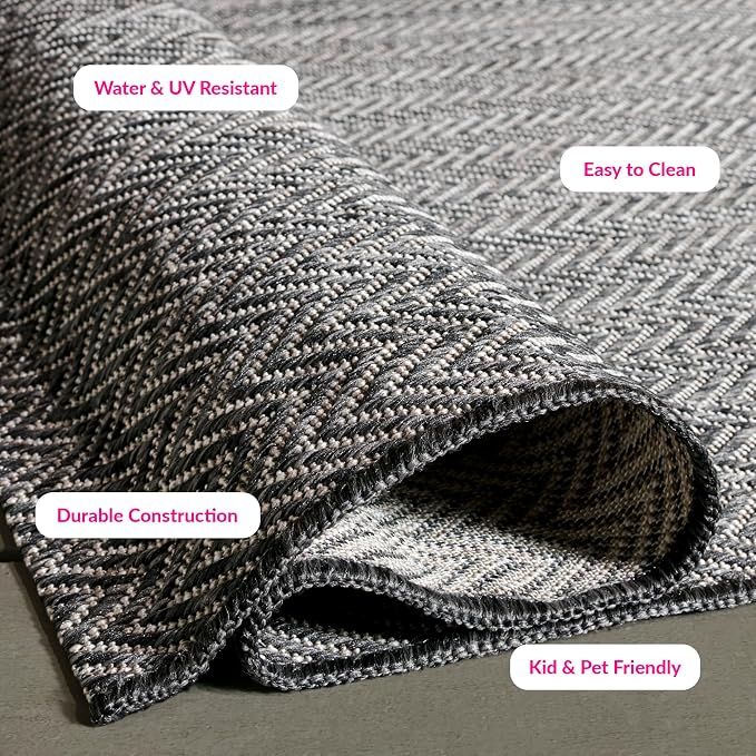 SAFAVIEH Outdoor Square Rug 4' - Image 2