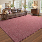 Pettop 7x10 Burgundy Red Area Rugs by Pettop