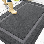 OLANLY Front Door Mat Indoor Outdoor Entrance, Waterproof All-Season, by OLANLY