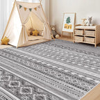 cotiled 6x9 Area Rugs Living Room Rug: Washable Boho Rugs - Image 7