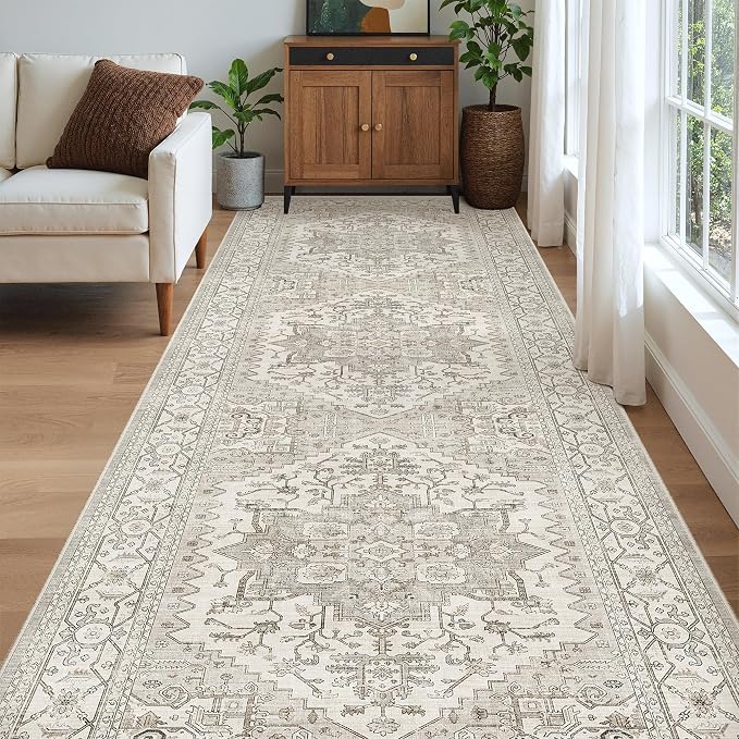 Madane 4x12 Wide Hallway Runners: Washable 12ft Runner Rug - Image 4