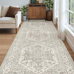 Madane 4x12 Wide Hallway Runners: Washable 12ft Runner Rug - Image 4