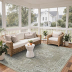 GENIMO Outdoor & Indoor Area Rug 8'x10', Waterproof, Non-Shedding, Easy Cleaning - Image 3