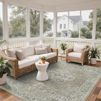 GENIMO Outdoor & Indoor Area Rug 9'x12', Waterproof, Non-Shedding, Easy Cleaning - Image 3