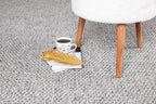 CAMILSON Easy Jute Rug 4x6, Indoor Outdoor Gray Color Farmhouse Area Rugs - Image 7