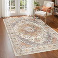 befbee 4x6 Rugs for Living Room Bedroom, Non-Slip Washable Rug, Stain Resistant by Befbee