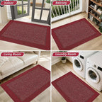 BEQHAUSE Indoor Door Mat 32" x 48", Dirt Trapper Door Mats Non-Slip Entryway - Image 8