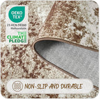 Brown Rug Runners for Hallways Kitchen Non Slip Washable 2x6 Entryway Runner - Image 6