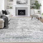 8x10 Area Rugs for Living Room Rug Washable: Abstract Large Rug for Dining Room by Aelenmu