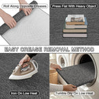 Ultra Thin Indoor Door Mat 17"x29", Washable Door Mat Indoor Entrance, Non Slip - Image 5