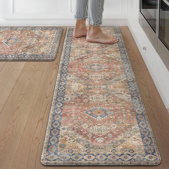 GENIMO Kitchen Mats for Floor, Waterproof Anti Fatigue Mat, Comfort Standing by GENIMO