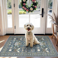 Washable 2x3 Runner Rug for Entryway: Easy-Clean Carpet by HYHAOYUNLAI